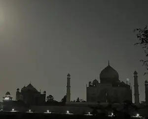 Taj Mahal Full Night view